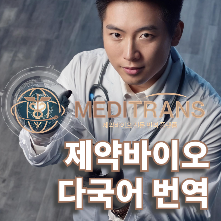 다양한 언어 번역이 가능한 메디트랜스